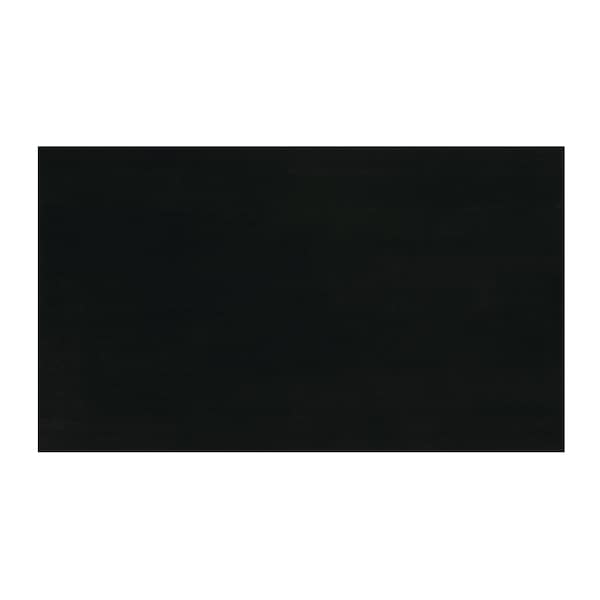 Ackland Heavy Duty Gym Flooring Mat - 3.5' x 6' x 3/4" Thick Rubber Mat - Solid Black ZOR-RM-0004 - main